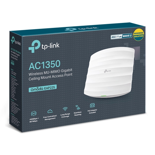 Access Point gắn trần Wi-Fi MU-MIMO Gigabit AC1350 EAP225